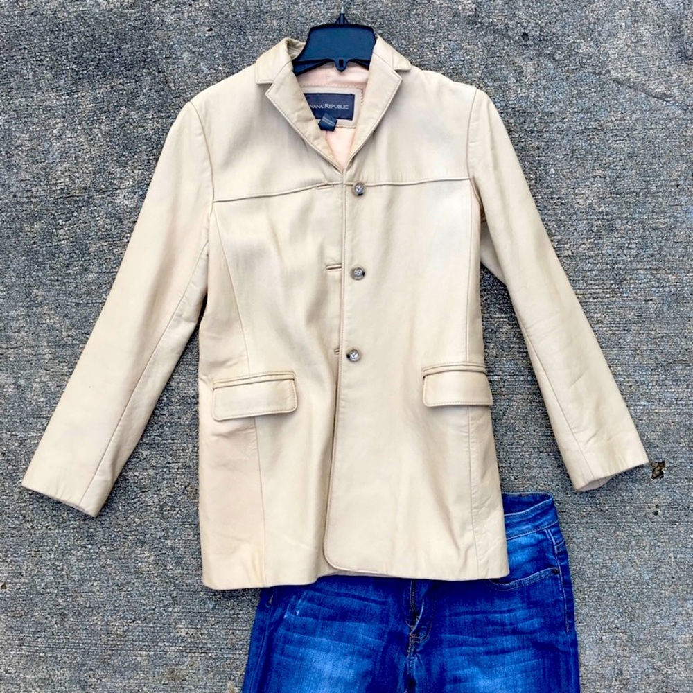 softest leather jacket ever ☺️